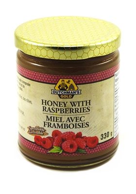 Honey with Raspberries