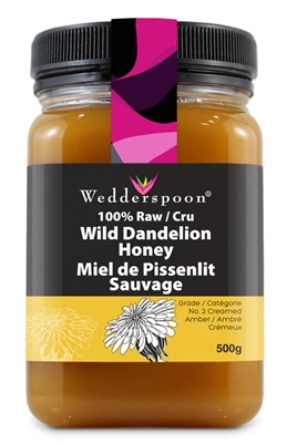 Raw Dandelion Honey, 500g