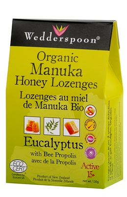 Manuka Honey Lozenges with Eucalyptus & Bee Propolis