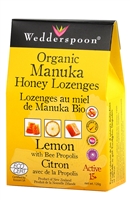 Manuka Honey Lozenges with Bee Propolis and Lemon