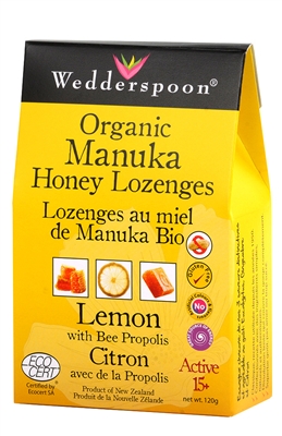 Manuka Honey Lozenges with Bee Propolis and Lemon