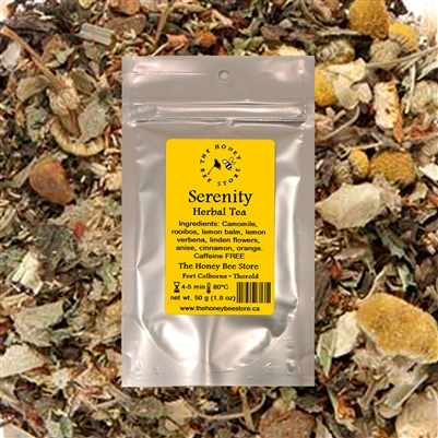 Serenity Herbal Tea Blend - The Honey Bee Store, Niagara, Canada