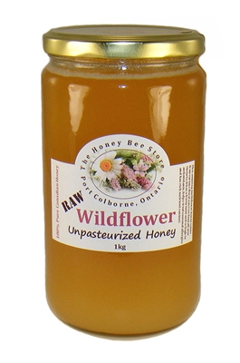 Raw Wildflower Honey from Niagara, 1000g