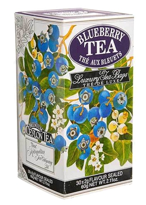 Blueberry tea - 30 foil tea bags