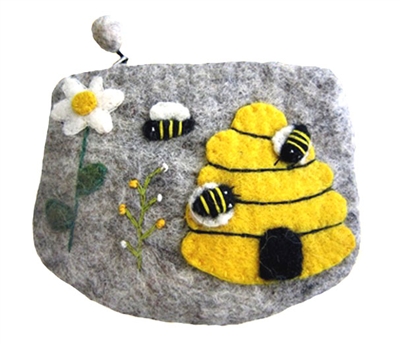 Wool bee bag