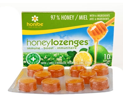 Honibe Honey Lozenges - pure honey variety