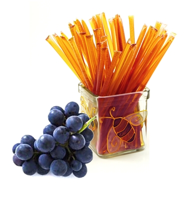 Sour Grape Honey Sticks, 10 pack
