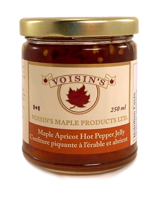 Maple Apricot Hot Pepper Jelly