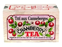 Cranberry Black Tea in a Gift Wood Box