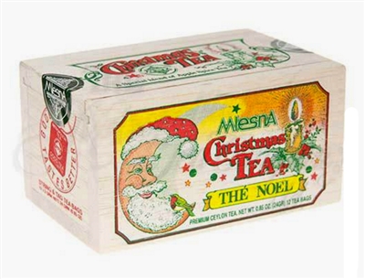 Christmas Tea in a Wooden Box, 12 tea bags