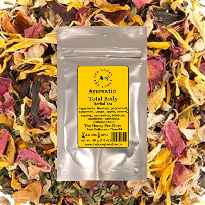 Ayurvedic Total Body, Herbal Tea - The Honey Bee Store, Metropolitan tea Canada.