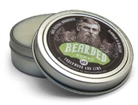 Cedarwood and Lime Beard & Moustache Wax, bearded nomad, ontario