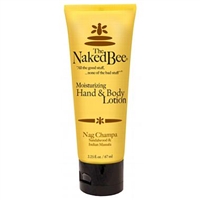 The Naked Bee Nag Champa Moisturizing Hand & Body Lotion 2.25 oz/67 ml