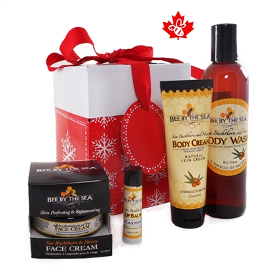 Bee By The Sea Large Holiday Gift Box
A wonderful collection of 4 of the luxurious Sea Buckthorn products