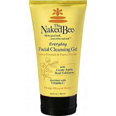 Everyday Facial Cleansing Gel with Pineapple & Papaya Enzymes, Canada Ontario. The Honey Bee Store 163 ml/5.5 oz