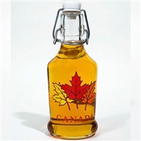 The Honey Bee Store, Canadian Maple Syrup Cruchon Gourmet Maple Leaf, 200 ml