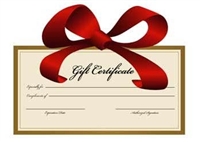 Gift Certificate