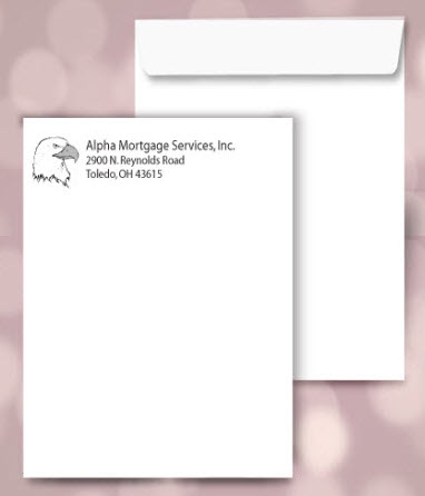 6 x 9 Catalog Envelopes, 1 color print (Black), # 20020P
