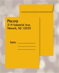6 x 9 Brown Kraft Catalog Envelopes, Black print, # 25020P