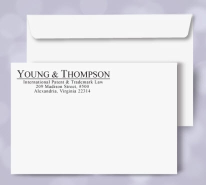 6 x 9 Booklet Envelopes, 1 color print (Black), # 30020P