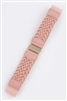 Pink Braided pattern belt