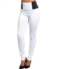 White & Black Pants