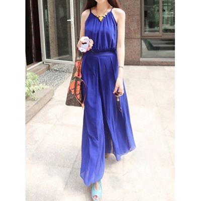 Blue Maxi Romper