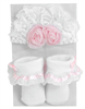 Baby Girl Rose Headband & Sock Set