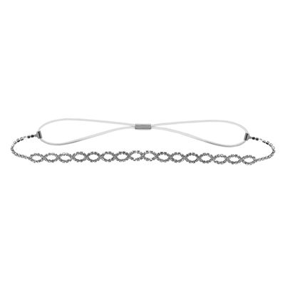 Stretch Crystal Infinity Headband