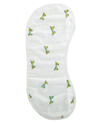 The Very Hungry Caterpillar Burp Pad Butterfly Print.