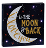I Love You to Moon & Back Light up Box Plaque