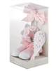 Baby Girl Sock, Hair Brush, Rattle Gift Set