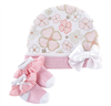 Baby Girl Cap and Sock Gift Set