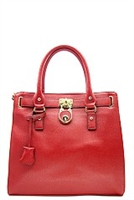 Red Lock Tote Bag