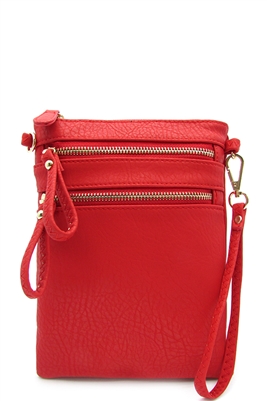 Red Designer Messenger Bag