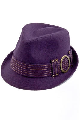 Purple Fedora Hat