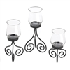 3 pc. Hurricane Candle Lantern