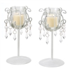 Crystal Drop Votive Candleholder Set