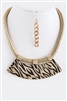 Zebra Necklace Set
