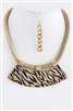 Zebra Necklace Set