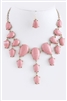 Pink Necklace Set