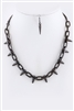 Spike Chain Necklace Set