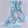 Flower Pattern Scarf