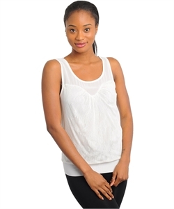 White Chiffon Top