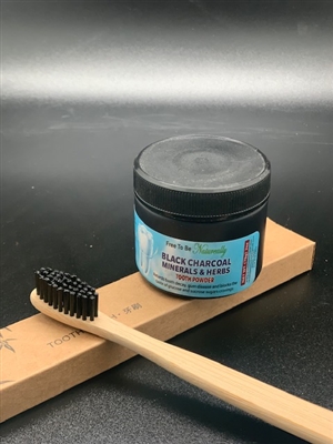 Black Charcoal Tooth Powder