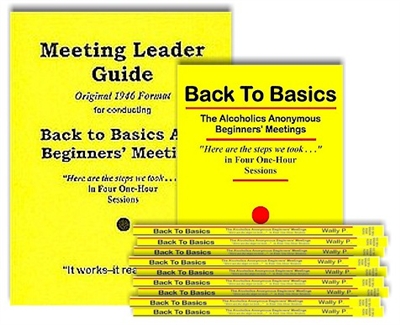 Meeting Leader Guide (Original Format ) and 10 Back to Basics Books