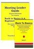 Back to Basics Meeting Leader Guide (Original Format) and Back to Basics Book