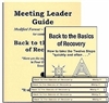 Back to the Basics of Recovery Meeting Leader Guides and 10 Back to the Basics of Recovery Books
