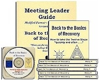 Back to the Basics of Recovery Meeting Leader Guide + PowerPoint 2021 CD + 10 Books