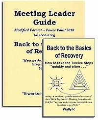 Back to the Basics of Recovery - Meeting Leader Guide and Back to the Basics of Recovery Book